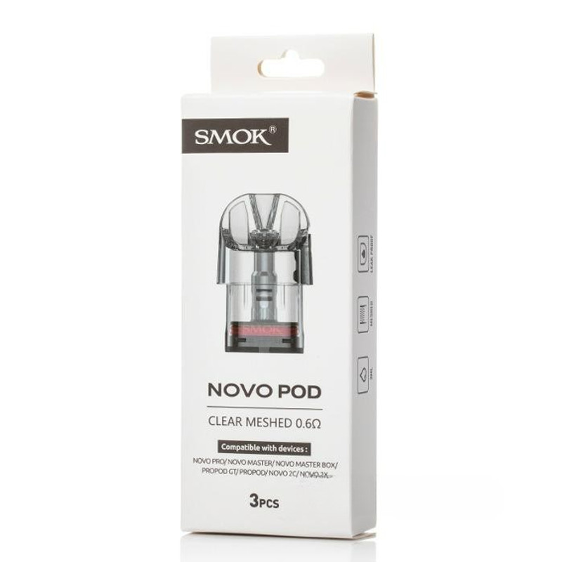 Smok Novo Pod Clear - Novo Kartuş (3 Adet)