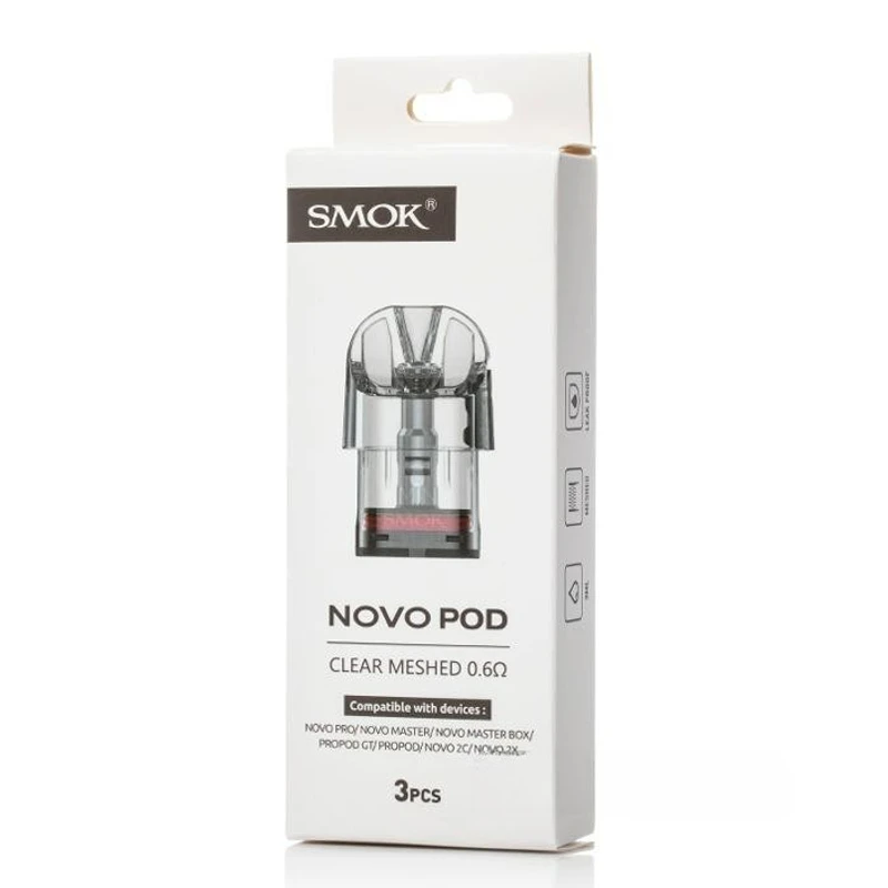 Smok Novo Pod Clear - Novo Kartuş (3 Adet)