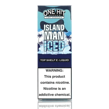 One Hit Wonder Island Man ICED Premium Likit (Karışık Tropikal Meyve - Mentol)