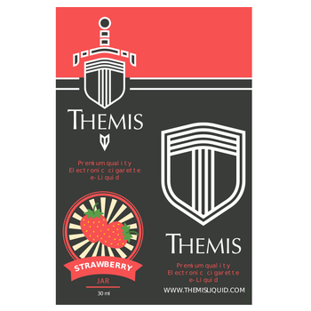 Themis Premium e-Liquid - Strawberry Jar Elektronik Sigara Likiti (30 ml)