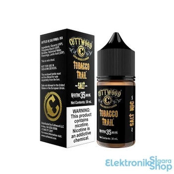 CuttWood - Tobacco Trail Salt Likit (30ML)