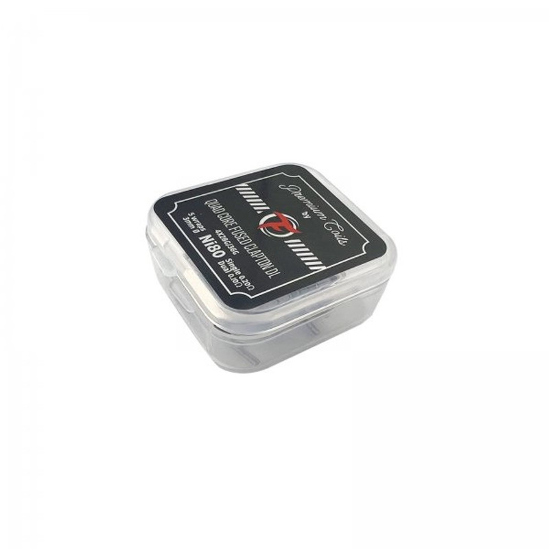 Fumytech Quad Core Fused Clapton DL Ni80 0.20oHm (10 Adet Hazır Tel)