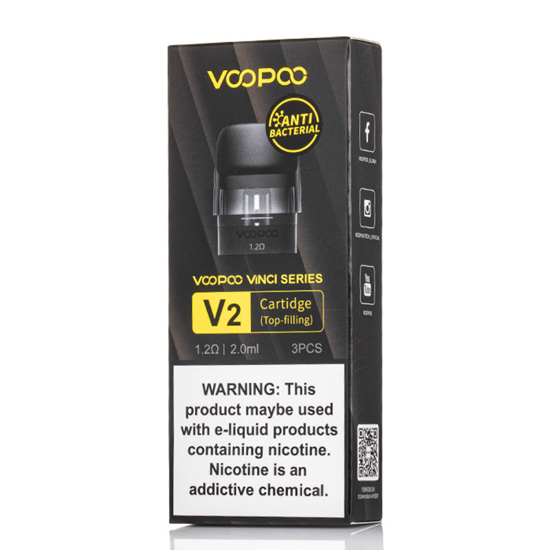 VOOPOO Vinci Pod SE V2 Yedek Kartuş (3 Adet)