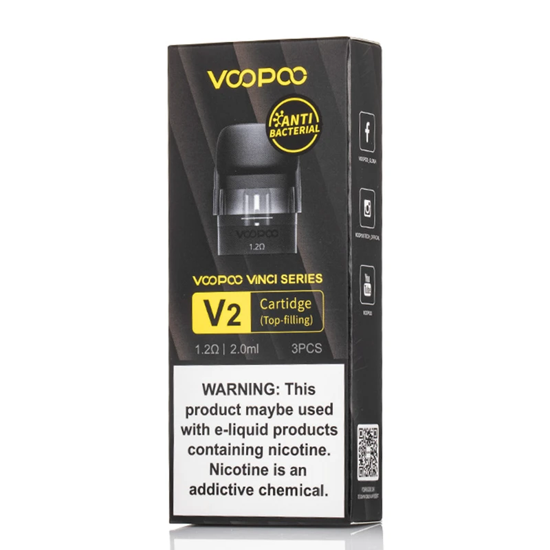 VOOPOO Vinci Pod SE V2 Yedek Kartuş (3 Adet)