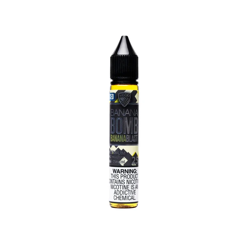 VGOD SaltNic - Banana Bomb ICED Salt Likit (30ML)