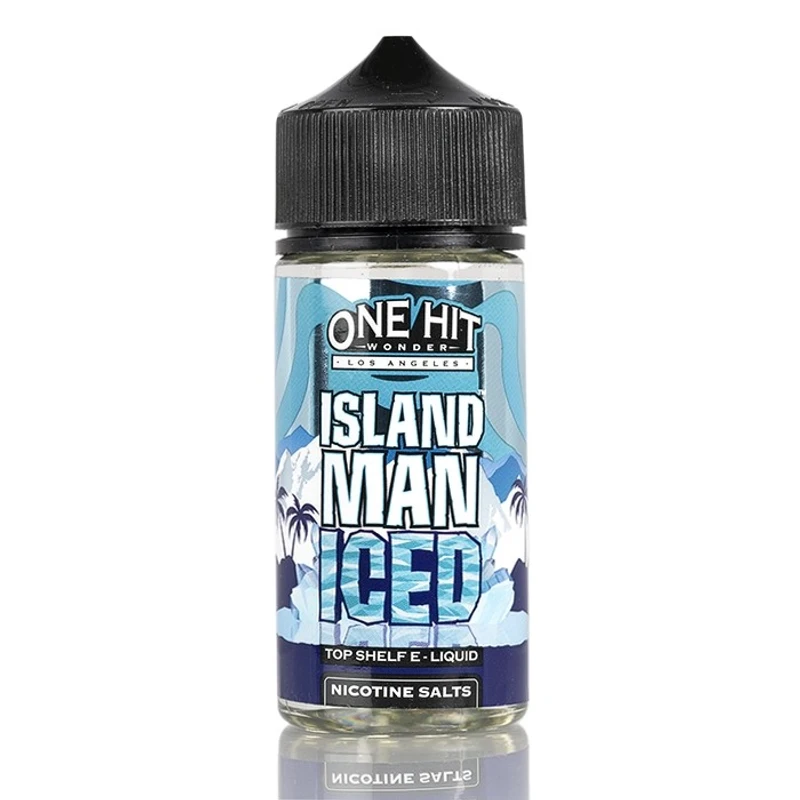 One Hit Wonder Island Man ICED Premium Likit (Karışık Tropikal Meyve - Mentol)