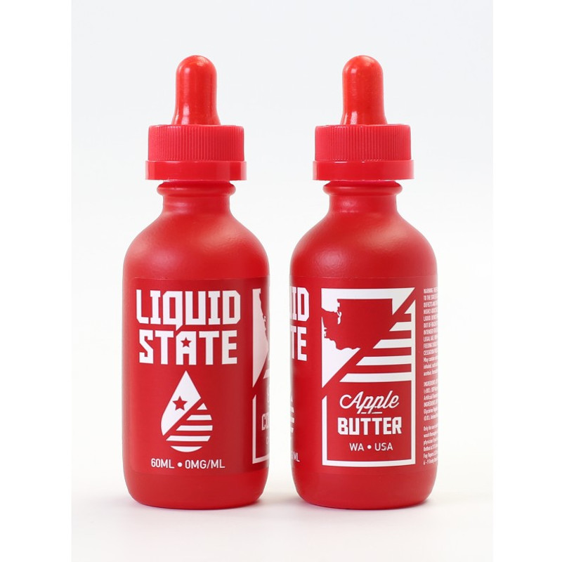 Liquid State - Apple Butter Premium Elektronik Sigara Likiti (60 ml)