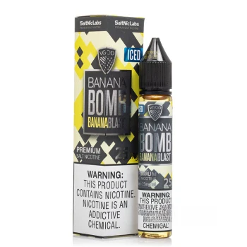 VGOD SaltNic - Banana Bomb ICED Salt Likit (30ML)