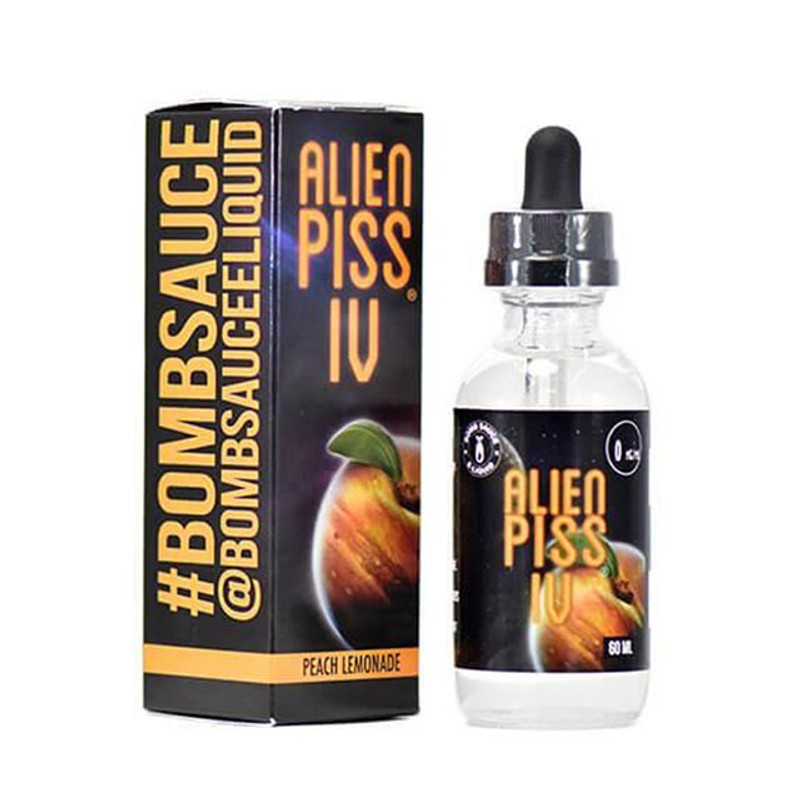 Bomb Sauce - Alien Piss 4 60ML (Şeftali-Limonata)