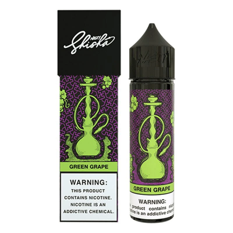 Nasty Juice Shisha Series - Green Grape Premium Likit (60ML)