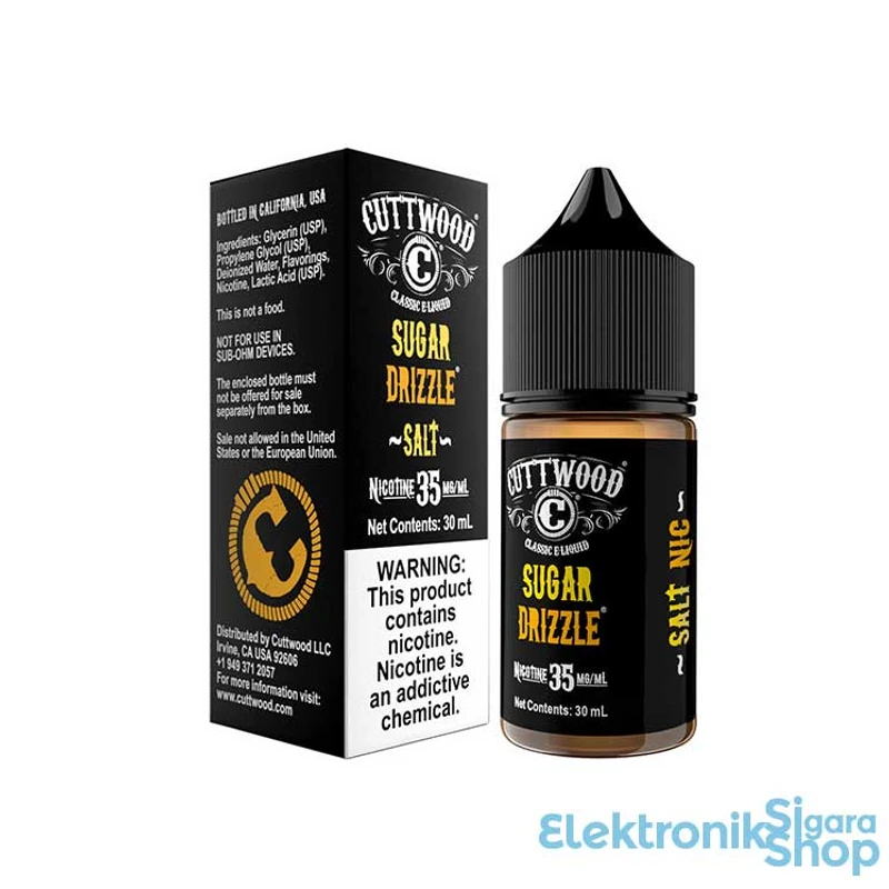 CuttWood - Sugar Drizzle Salt Likit (30ML)
