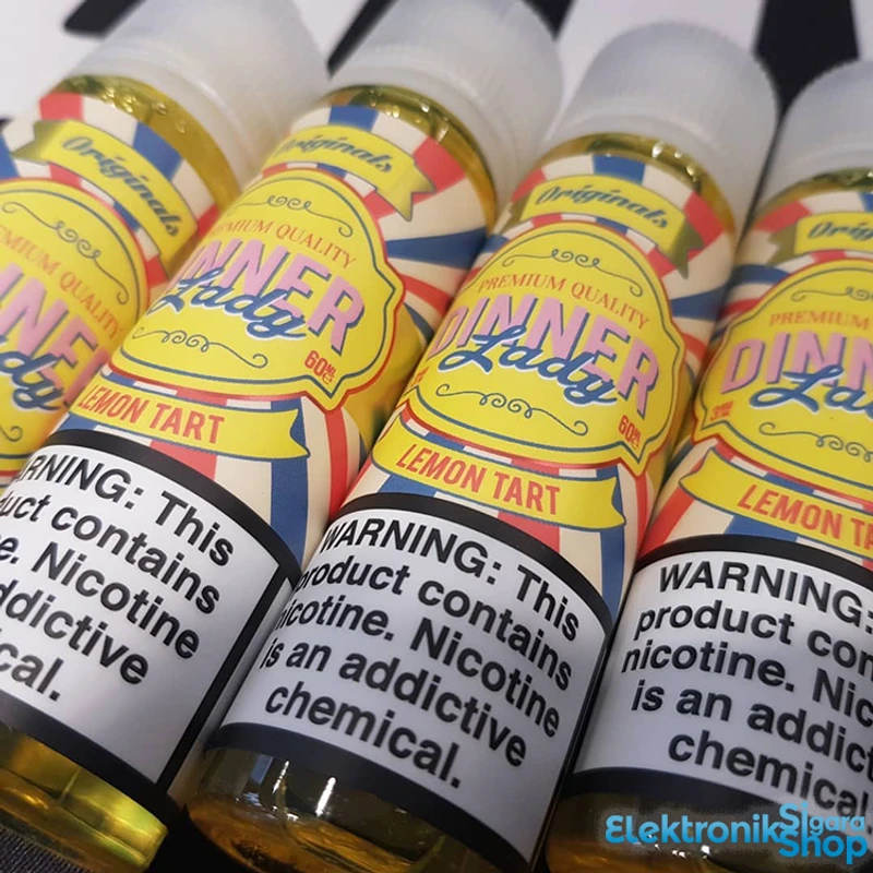 Dinner Lady - Lemon Tart Premium Elektronik Sigara Likiti (60 ML)