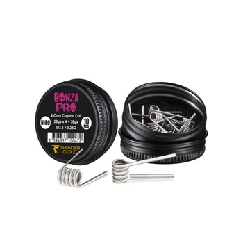 Thunder Cloud Bonza Pro Fused Clapton Ni80 (10 Adet Hazır Tel)