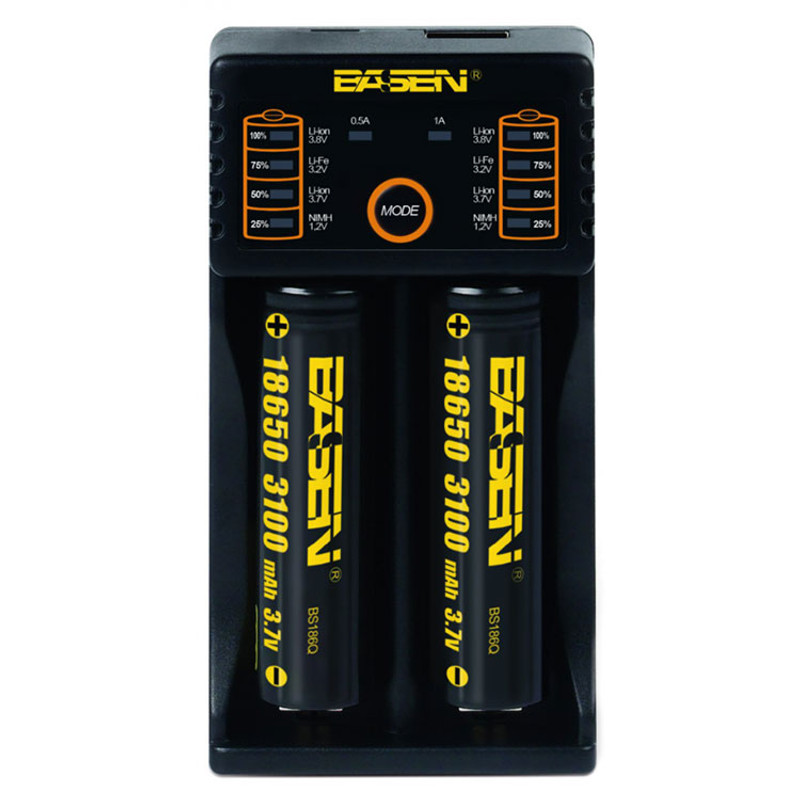 Basen BS2 Li-ion 18650 Pil Şarj Aleti