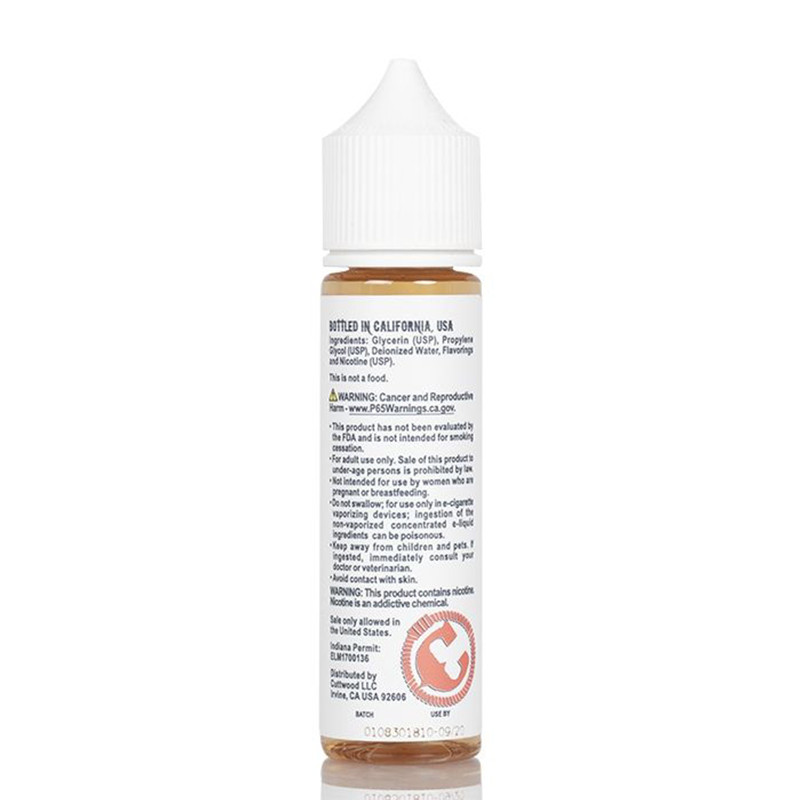 CuttWood Outrage Orange 60ML