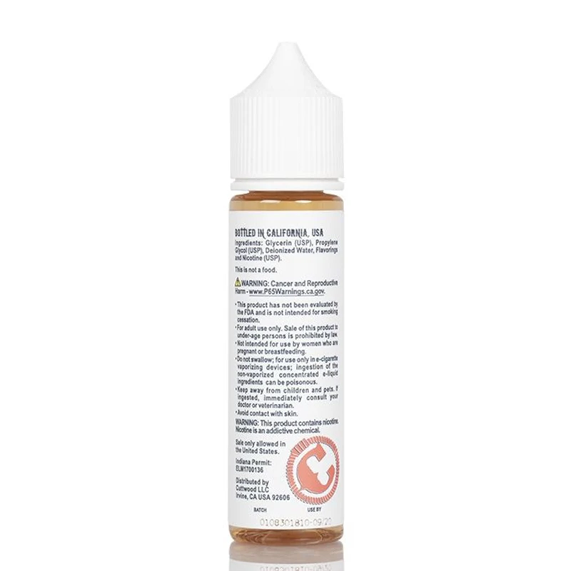 CuttWood Outrage Orange 60ML