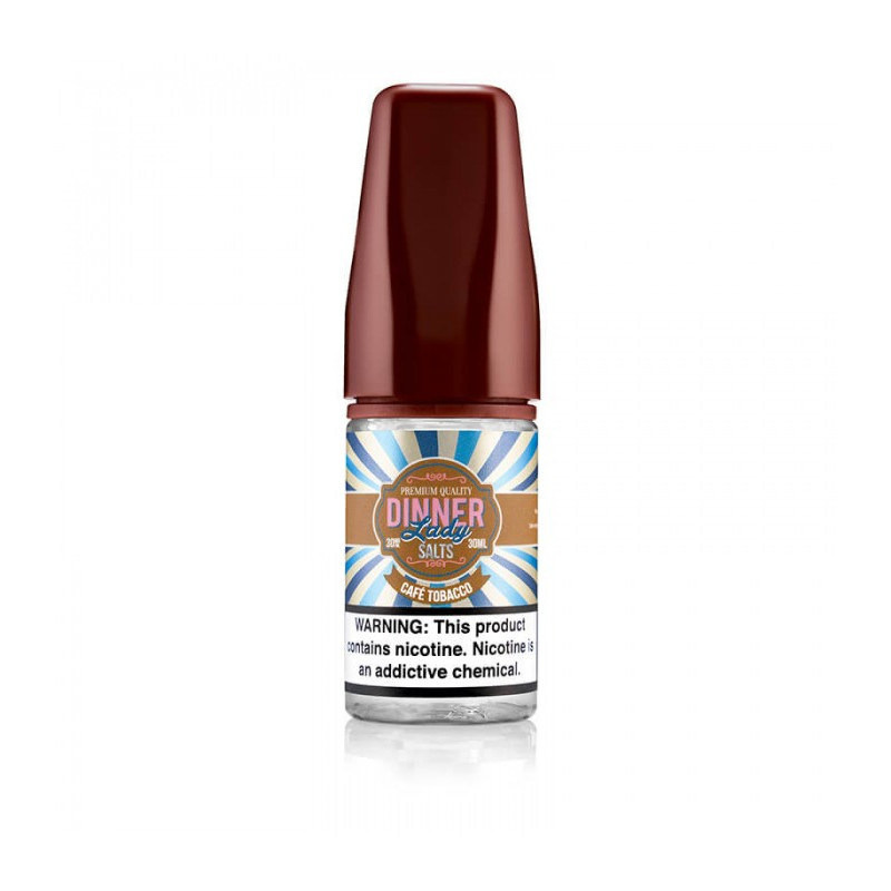 Dinner Lady - Cafe Tobacco Salt Likit (30ML)