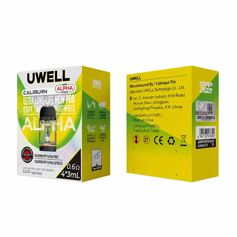 Uwell Caliburn GPP Alpha Yedek Pod 3ML