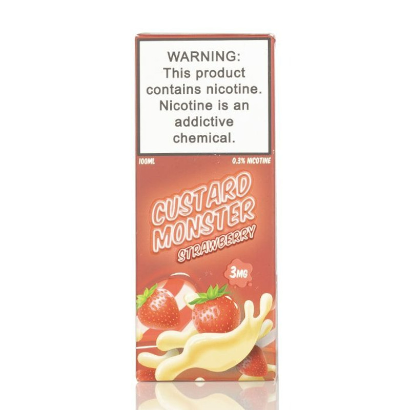 Jam Monster - Custard Monster Strawberry 100ML