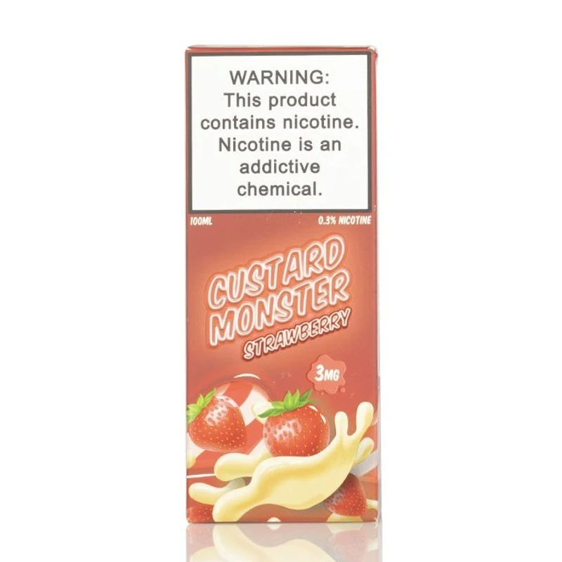 Jam Monster - Custard Monster Strawberry 100ML