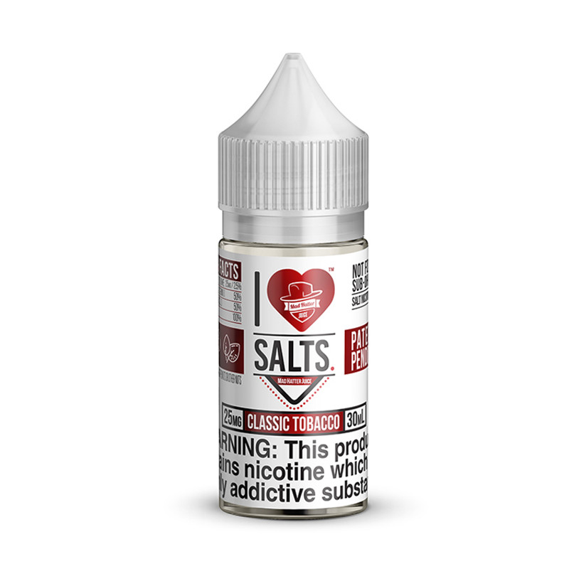 I Love Salts - Classic Tobacco (30ML) Salt Likit