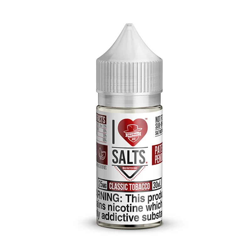 I Love Salts - Classic Tobacco (30ML) Salt Likit