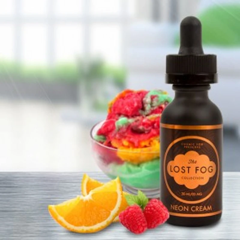Cosmic Fog - Neon Cream Lost Fog Serisi Premium Elektronik Sigara Likiti (60 ML)