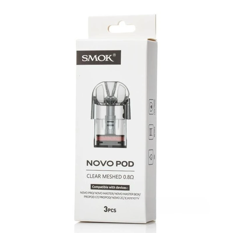Smok Novo Pod Clear - Novo Kartuş (3 Adet)