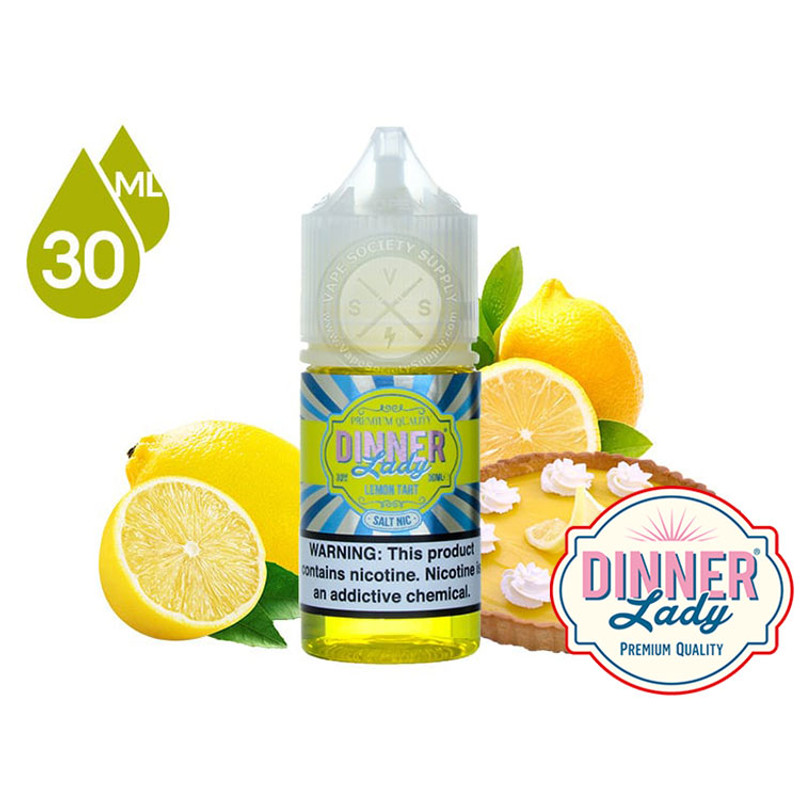 Dinner Lady - Lemon Tart Salt Likit (30ML)