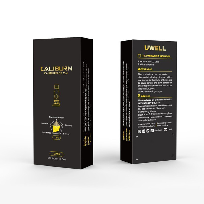Uwell Caliburn G2 Yedek Coil (4 Adet)