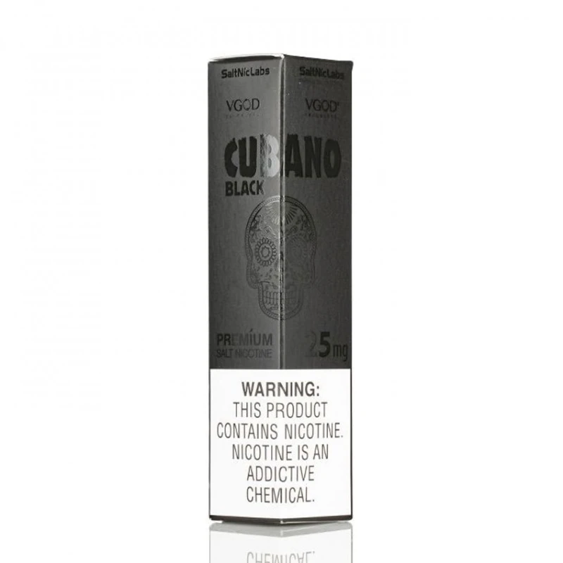 VGOD SaltNic - Cubano Black Salt Likit (30ML)