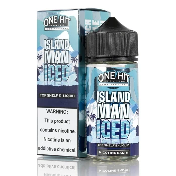 One Hit Wonder Island Man ICED Premium Likit (Karışık Tropikal Meyve - Mentol)