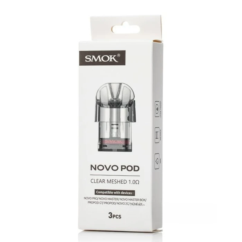 Smok Novo Pod Clear - Novo Kartuş (3 Adet)