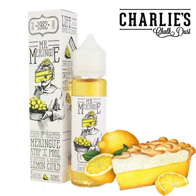 Charlie's Chalk Dust - Mr. Meringue Premium Elektronik Sigara Likiti (60 ML)