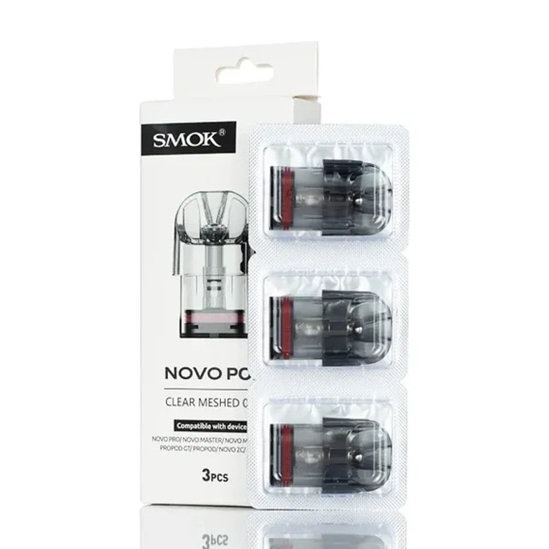Smok Novo Pod Clear - Novo Kartuş (3 Adet)