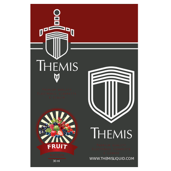 Themis Premium e-Liquid - Fruit Nation Elektronik Sigara Likiti (30 ml)