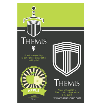 Themis Premium e-Liquid - Apple Case Elektronik Sigara Likiti (30 ml)