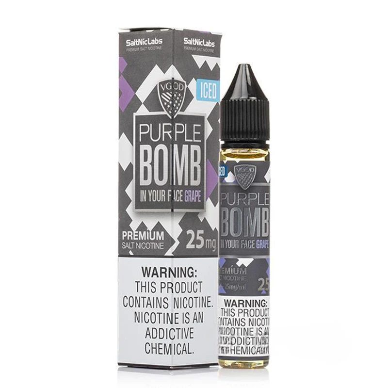 VGOD SaltNic - Purple Bomb ICED Salt Likit (30ML)