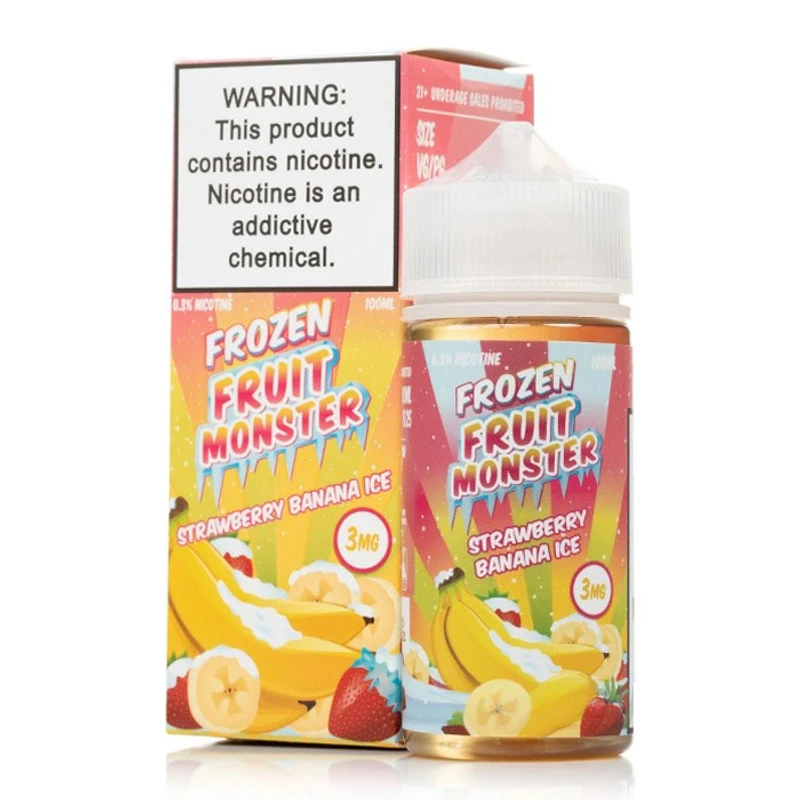 Jam Monster - Frozen Fruit Monster Strawberry Banana ICE 100ML